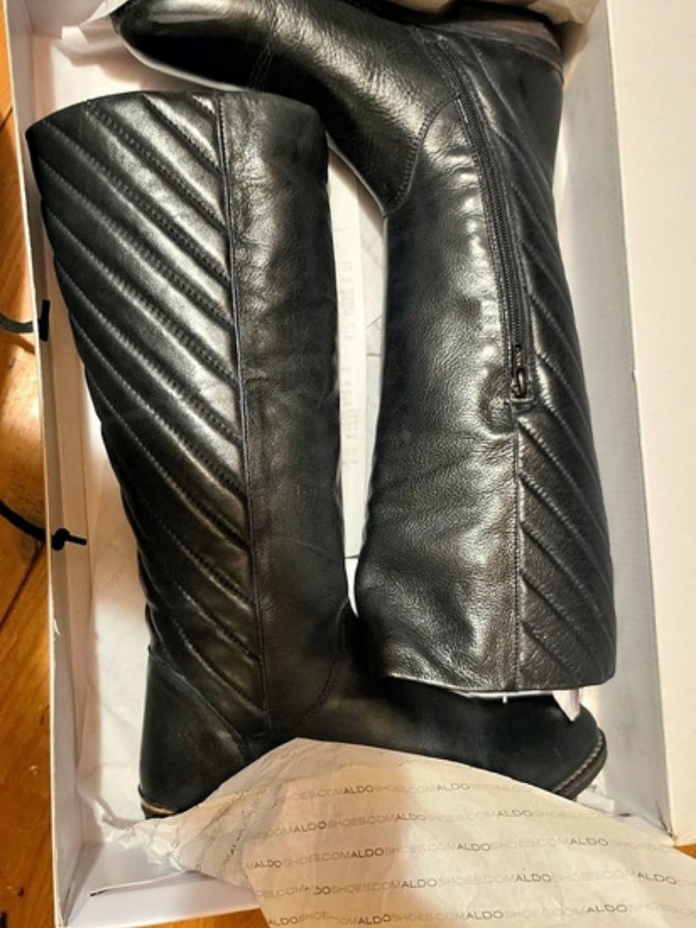 ALDO Black Over-the-Knee Boots